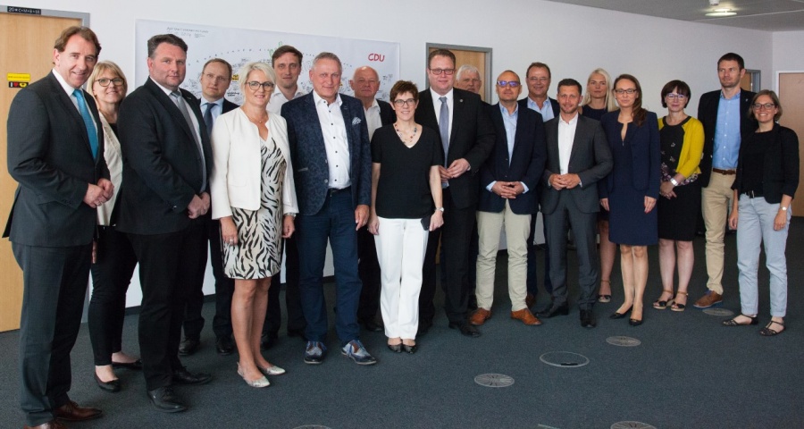 Konferenz der innenpolitischen Sprecher CDU/CSU mit Generalsekretärin Annegret Kramp-Karrenbauer