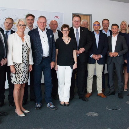 Konferenz der innenpolitischen Sprecher CDU/CSU mit Generalsekretärin Annegret Kramp-Karrenbauer